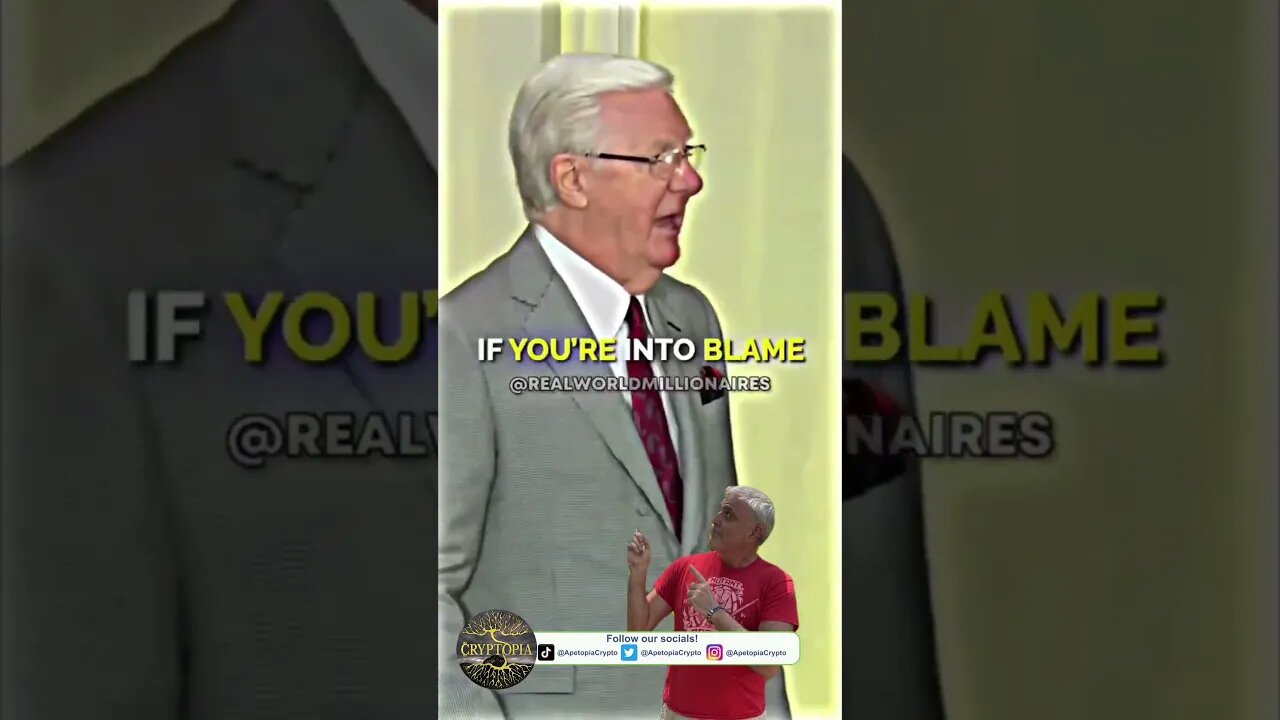 Bob Proctor - Stop Blaming Everyone! 🛑 #mindsetmastery #responsibility #successmindset