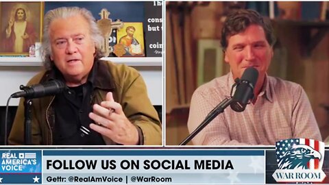 Tucker Carlson & Steve Bannon Explore Spirituality, Nuclear Tech & Secularism In US History