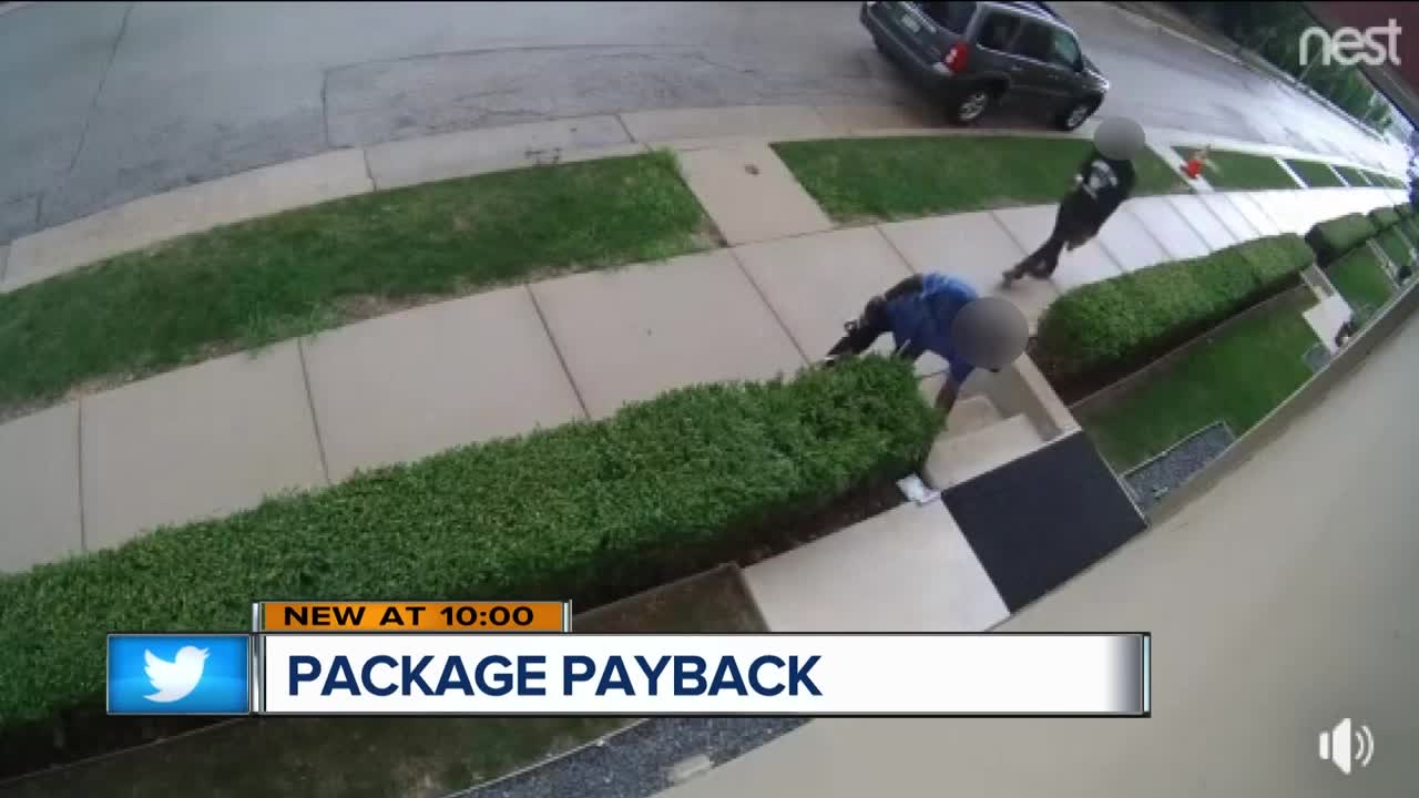 Package payback: Woman leaves smelly surprise for package thieves