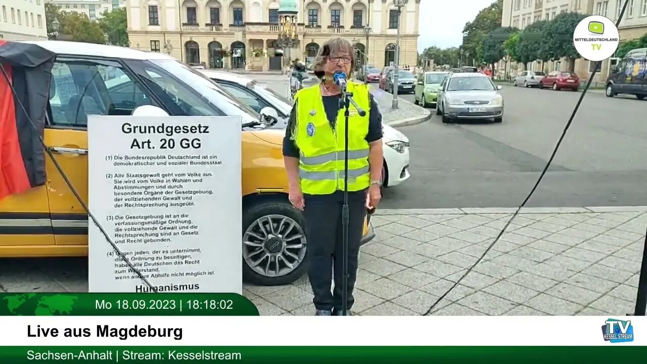 Kessel STREAM - Live aus Magdeburg Montagspaziergang 18.09.23