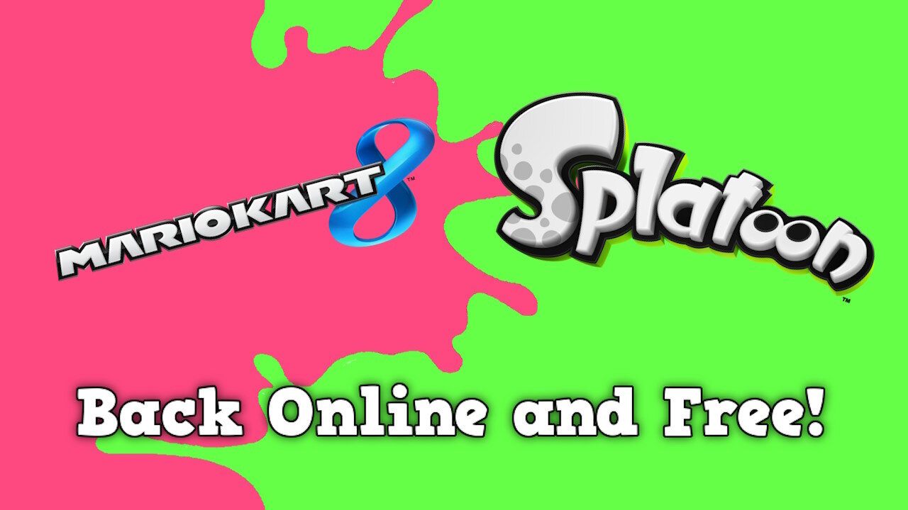 Splatoon and Mario Kart 8 Back Online