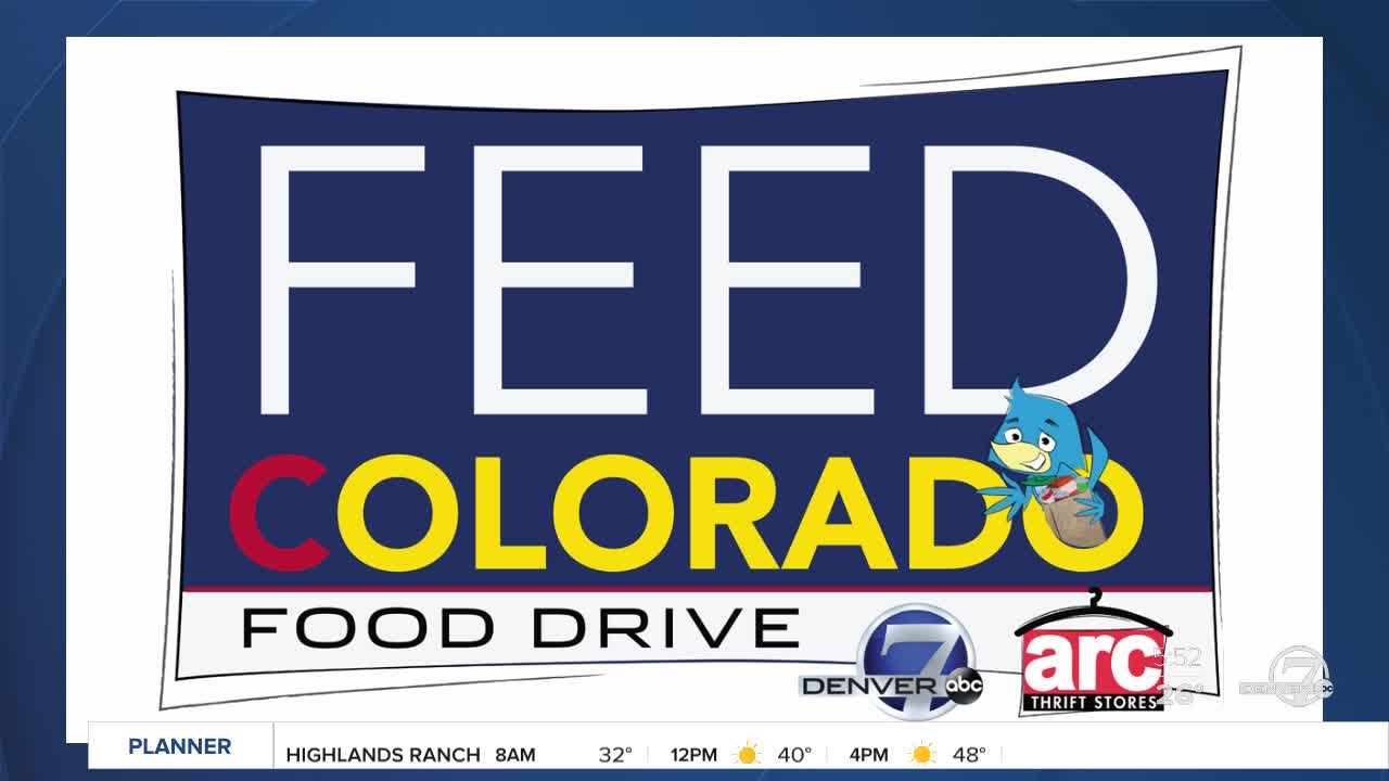 Denver7 is partnering with Arc on the Feed Colorado food drive