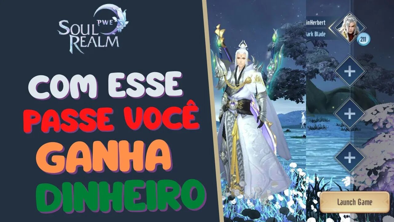 SOU REALM - COMO COMPRAR O PASSE VIP E GANHAR DINHEIRO NO JOGO