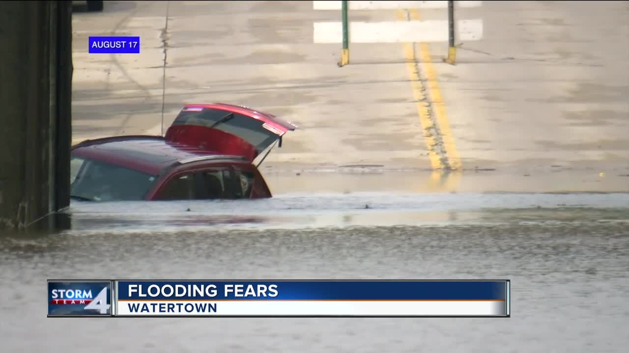 'It would be nice if it stopped a little bit': Watertown soaked days after torrential flooding