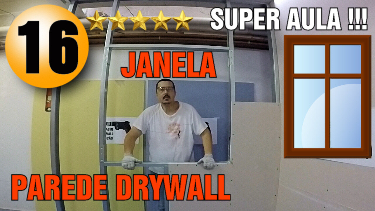 Curso de Drywall ONLINE GRÁTIS Aula 16