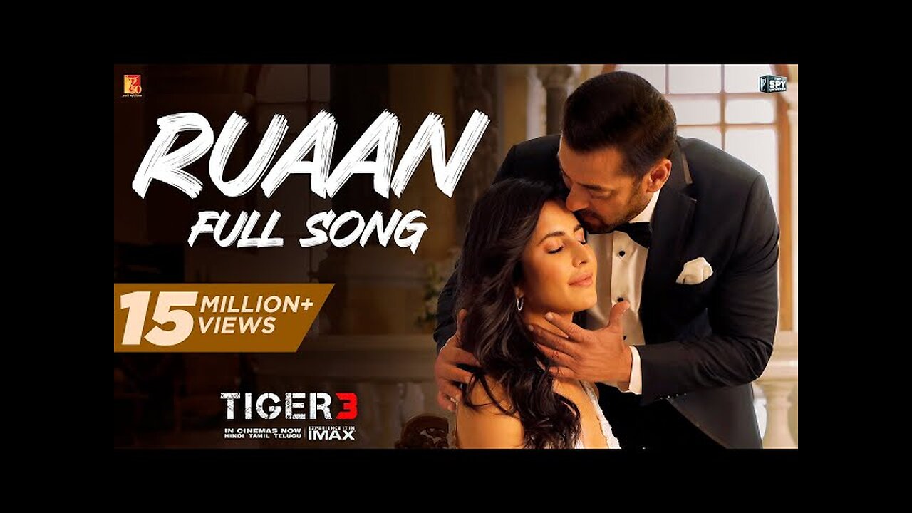 Ruaan Full Song | Tiger 3 | Salman Khan, Katrina kaif | Pritam | Arijit Singh | Irshad kamil