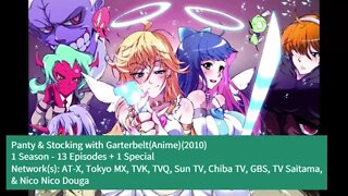 Panty & Stocking Media History