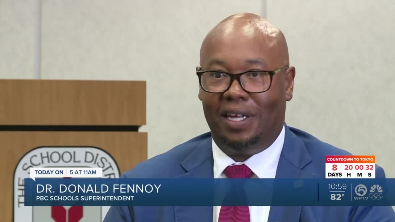 Palm Beach County schools Superintendent Dr. Donald Fennoy explains 'heavy' decision to resign