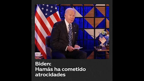 Biden condena los ataques de Hamás en su llegada a Israel