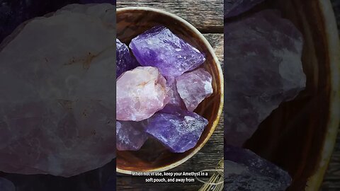 How to Store Amethyst