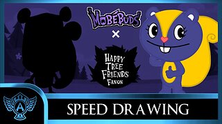 Speed Drawing: Happy Tree Friends Fanon - Bosnia | Mobebuds Style