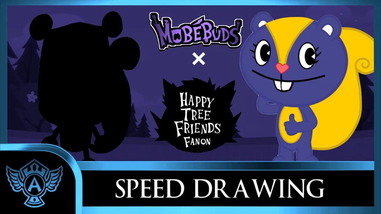 Speed Drawing: Happy Tree Friends Fanon - Bosnia | Mobebuds Style