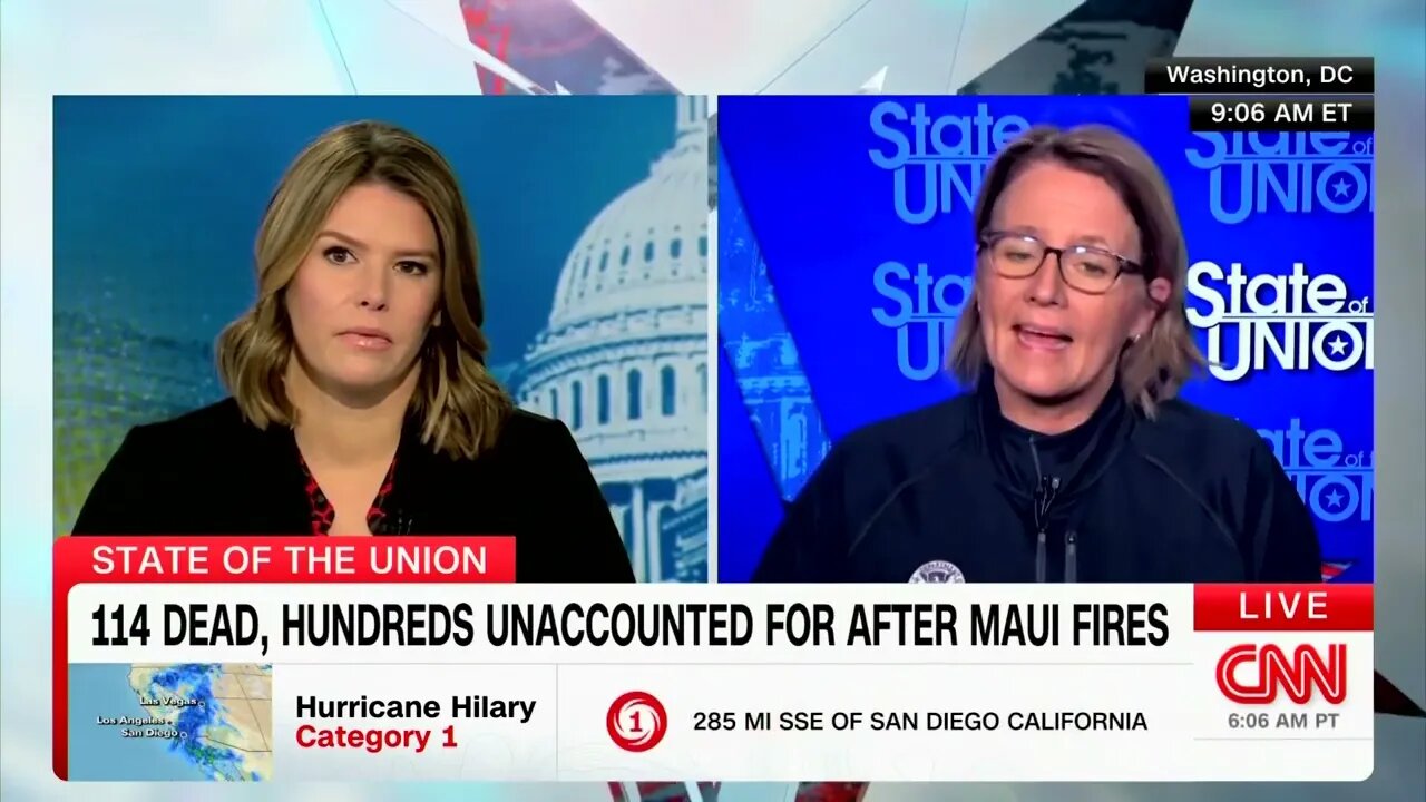 Biden FEMA Admin. Deanne Criswell Struggles To Explain Why They Can't Say More On Maui Death Toll