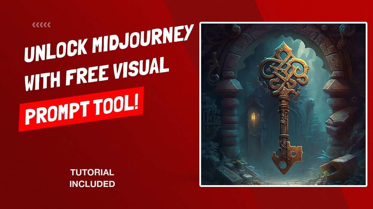 UNLOCK Midjourney V4 With This FREE Visual Prompt Tool! Save Time, Save Money, & Reduce Fast Hours!