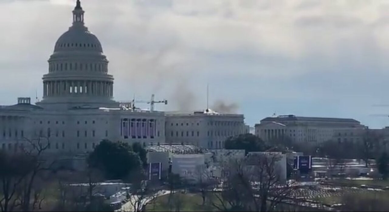 Panic in DC! Biden Inaugural Rehearsal Evacuated Over Fire Blocks from Capitol!