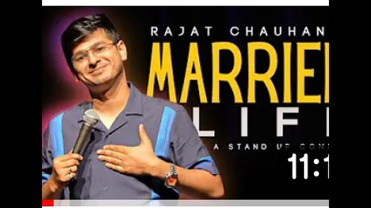 Married life stand up comedy