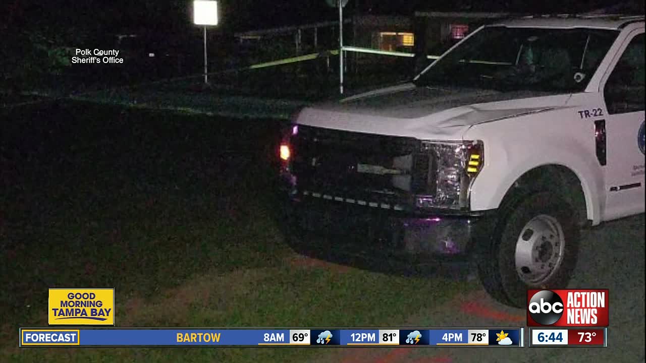 7-year-old girl airlifted to hospital after being hit by vehicle in Polk County