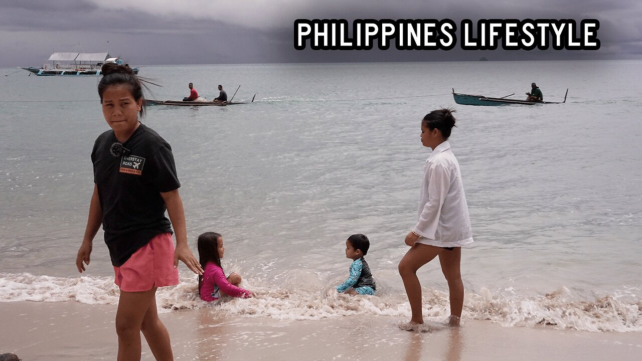 Windy Day At The Beach, Forrest G. Loves The Waves, and Filipinas Bring TOO MUCH RICE!