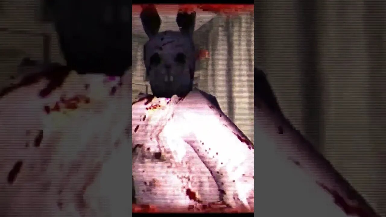 I kicked the Easter Bunny's A$$! #murderhouse #easterbunny #comeatmebro