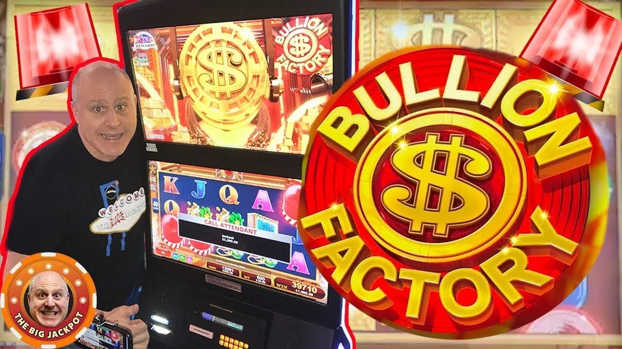 🚨. WARNING 🚨 HUGE JACKPOT INCOMING on Bullion Factory! + MORE BONUS ROUNDS 🎰 | Raja Slots