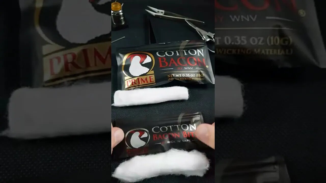 Cotton Bacon Prime vs Bits - Diferenças? Quando usar? VAPE COIL&WICK