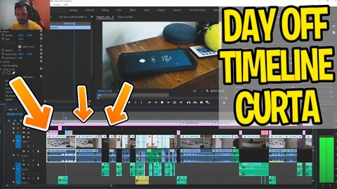 COMO FOI FAZER UM CURTA!? - DAY OFF TIMELINE DO CURTA