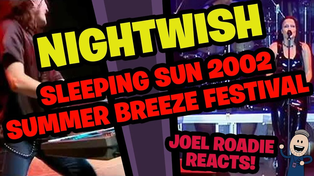 Nightwish - Sleeping Sun Live @ Summer Breeze Festival (2002) - Roadie Reacts