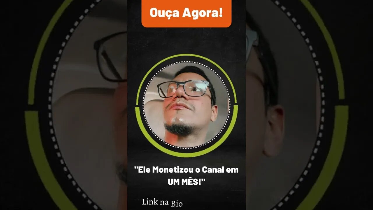 Ele Monetizou o Canal Em Um Mês! Depoimento do Meu Aluno Bruno Roberto!!