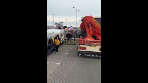 Dutch Truckers Convoy Freedom 2022