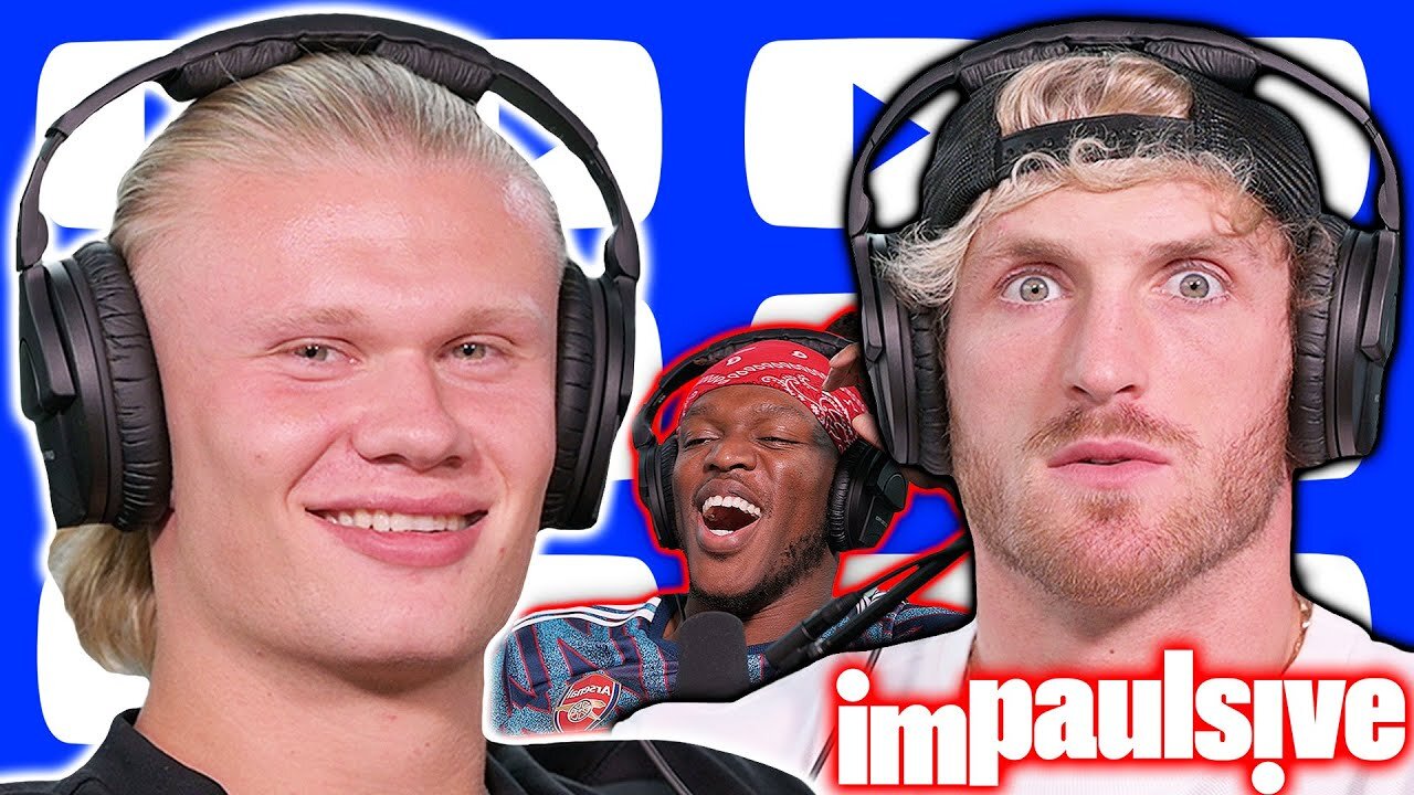 Erling Haaland predicts KSI loss winning premier league Dillon Dannis vs Logan Paul