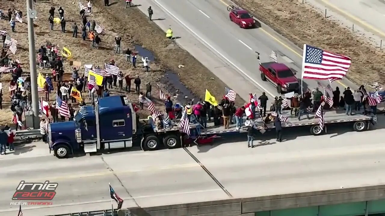 Peoples Freedom Convoy USA - Springfield Missouri Feb.28, 2022 | IrnieracingNews