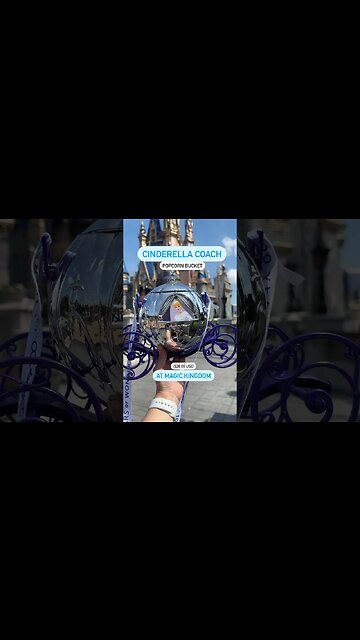 Cinderella Coach Popcorn Bucket 🍿