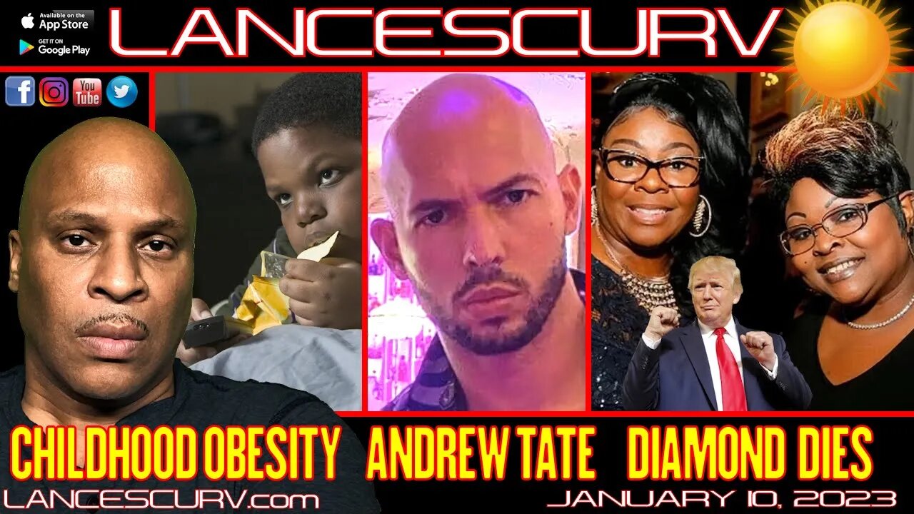 CHILDHOOD OBESITY | ANDREW TATE | DIAMOND DIES | THE LANCESCURV MORNING SHOW