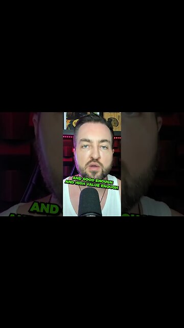 How to Develop a 'High Value' Mindset Works INSTANTLY! #shorts