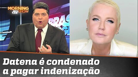 Xuxa X Datena: apresentador é condenado a pagar 20 mil reais em cadeiras de rodas