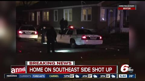 Southeast-side house shot at while children were inside