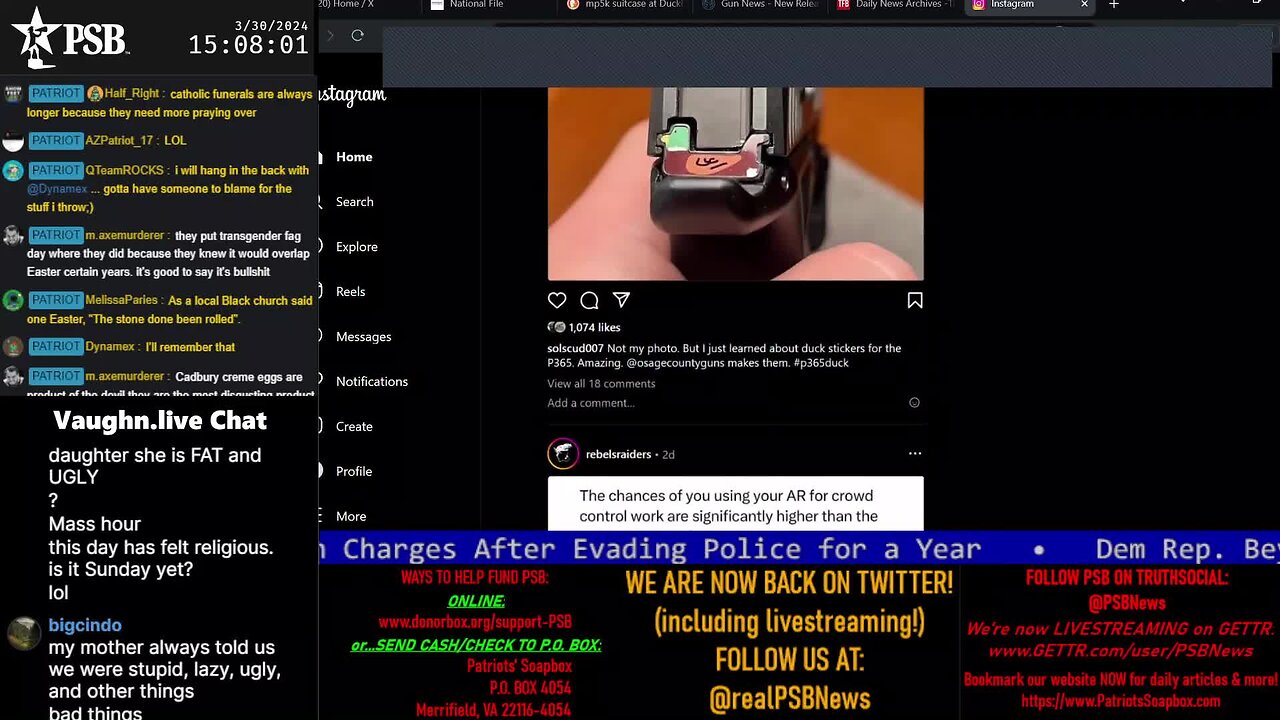 2024-03-30 15:00 EDT - Modern Day America: with LC Mac and Snover