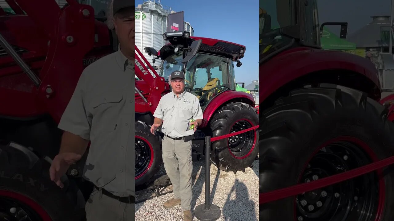 New CaseIH Electric 75hp Tractor!