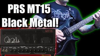 PRS MT15 - Black Metal