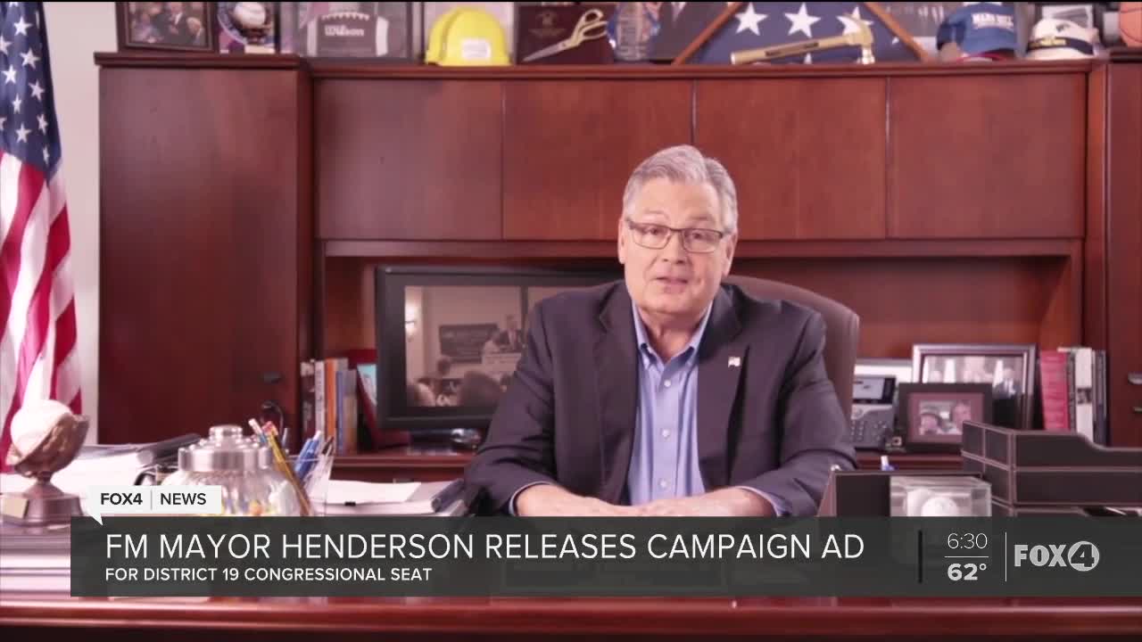 Fort Myers mayor releases ad for congress campaign