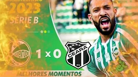 Juventude 1 x 0 Ceará Melhores Momentos Série B 23 07 2023