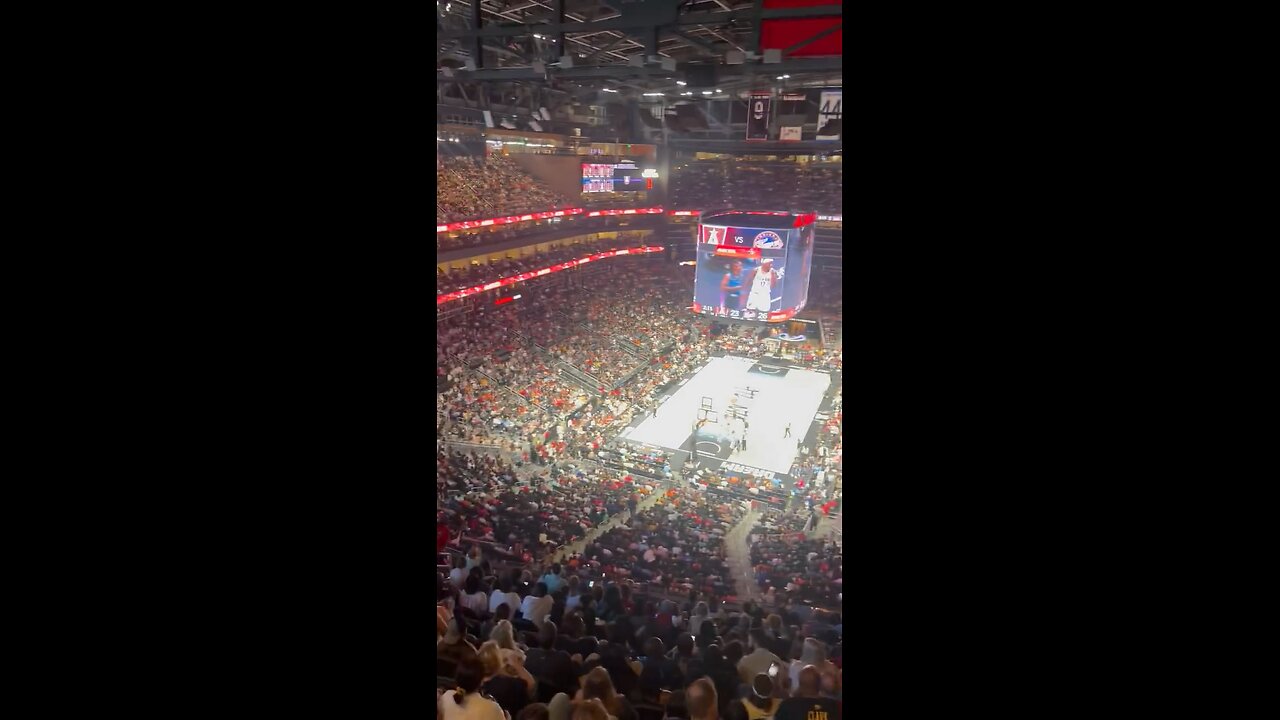 The Atlanta Dream game is completely sold out to see rising star Caitlin Clark