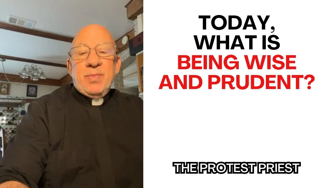 Today, what is being wise and prudent? - Fr. Imbarrato Live - Nov. 12, 2023