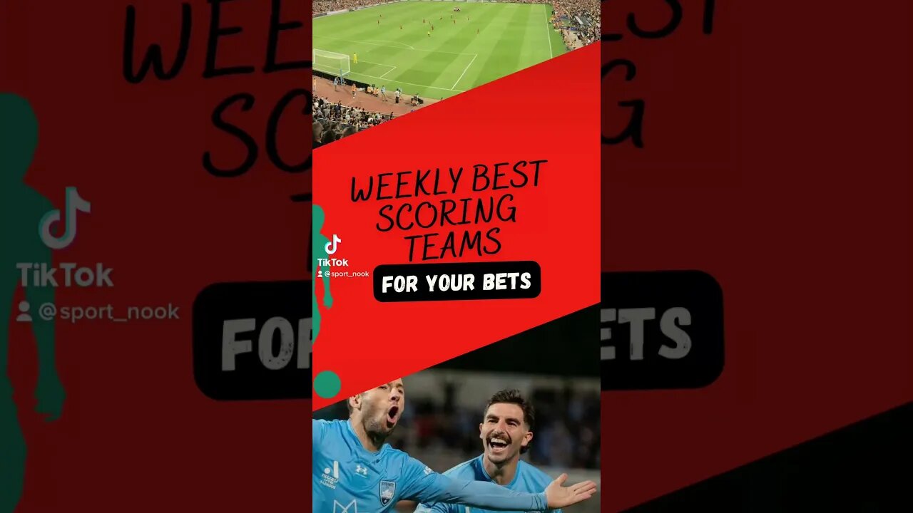 Betting Tips, best betting choices and most scoring teams of week starting 12/12 #betting #shorts