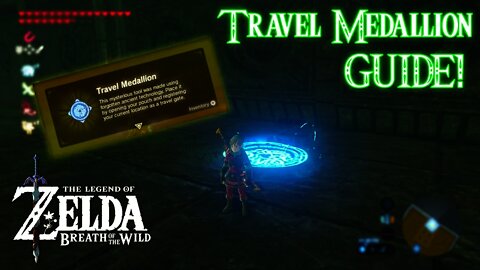 Travel Medallion Guide/Location! - Zelda Breath of the Wild "The Master Trials" DLC 1