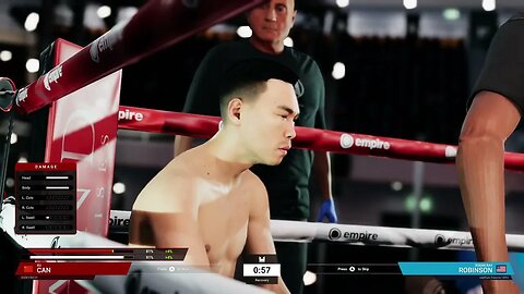 Undisputed Boxing Online Gameplay Xu Can vs Sugar Ray Robinson - Risky Rich vs carlton.francis 1093