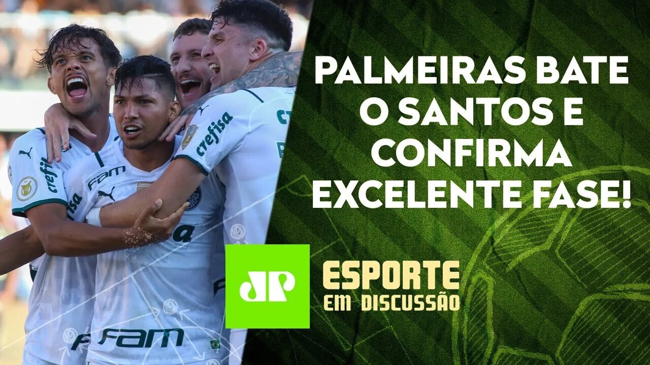 Palmeiras VENCE A 5ª SEGUIDA e CRESCE NA HORA CERTA! | ESPORTE EM DISCUSSÃO