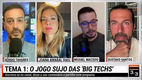 Joana Amaral Dias comenta o escândalo "Twitter Files" e o jogo sujo das "Big Techs".