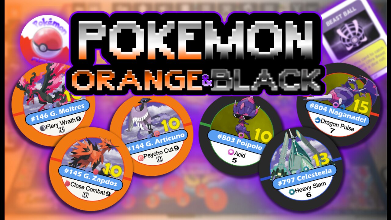 Pokémon Master Trainer RPG - Explaining The Rules (Orange & Black Label Pokémon)