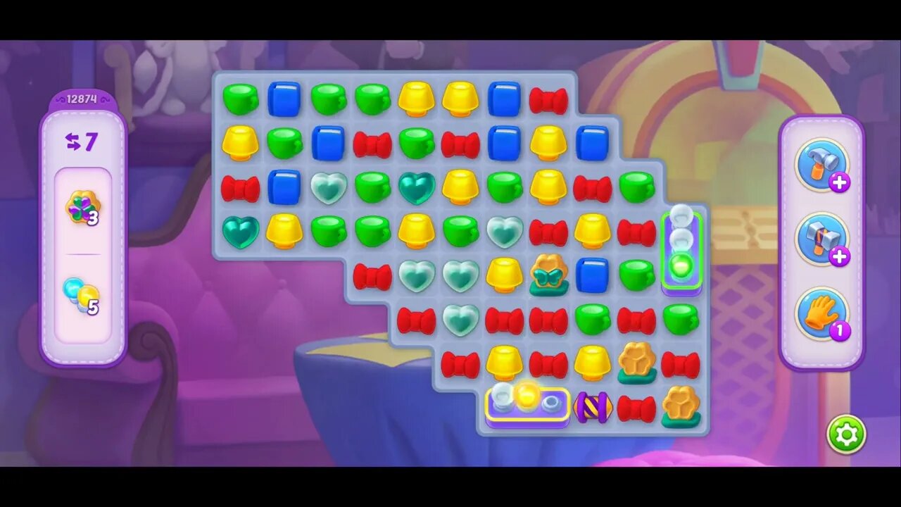 Playrix Homescapes Gameplay Walkthrough Level 12874